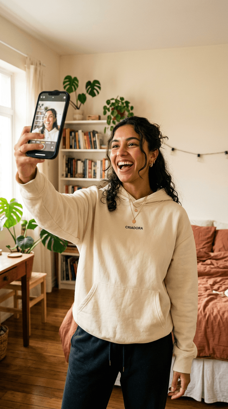 Creator UGC gerado com Seedance 2.0